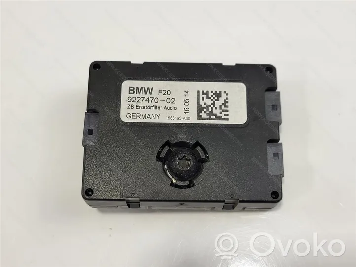 BMW 1 F20 F21 Mascherina unità principale autoradio/GPS 65209227470