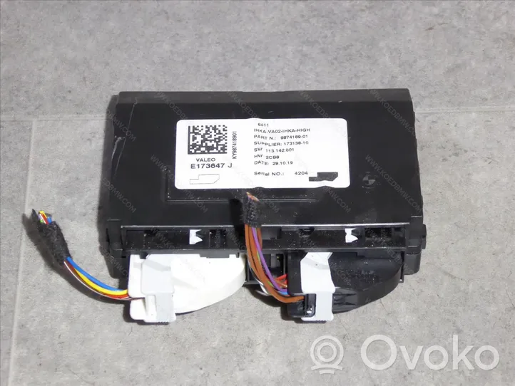 BMW X2 F39 Heater blower fan relay 64119874189