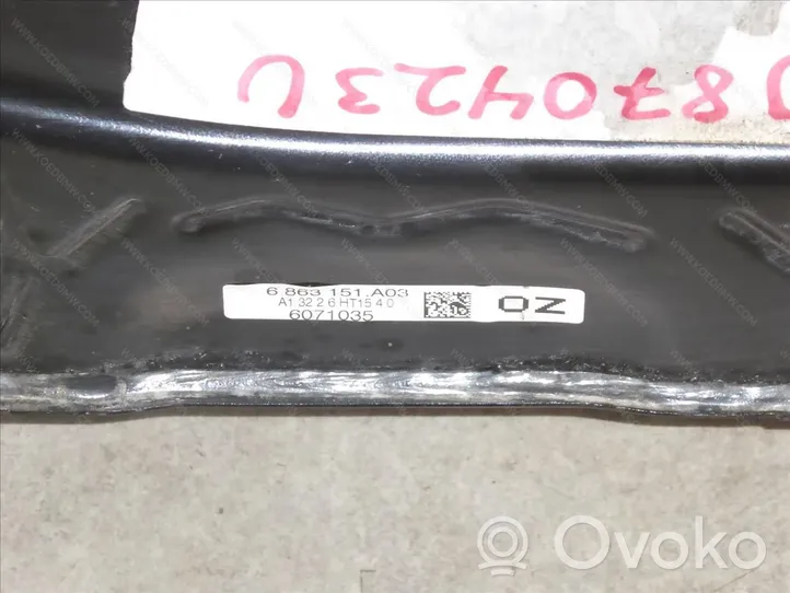 BMW 4 F32 F33 Rama pomocnicza tylna 33316792507