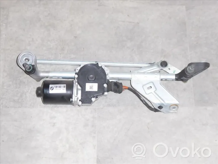 BMW 2 F45 Mechanizm wycieraczek szyby przedniej / czołowej 61617301043