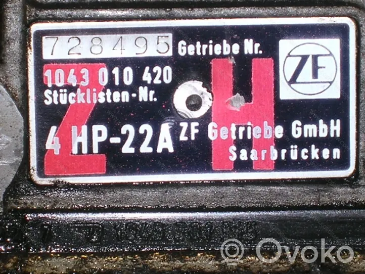 BMW 3 E30 Automatinė pavarų dėžė 24001216431
