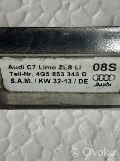 Audi A6 S6 C7 4G Listwa szyby tylnej 4G5853345D