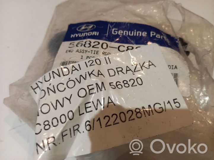 Hyundai i20 (GB IB) Końcówka drążka kierowniczego 56820C8000