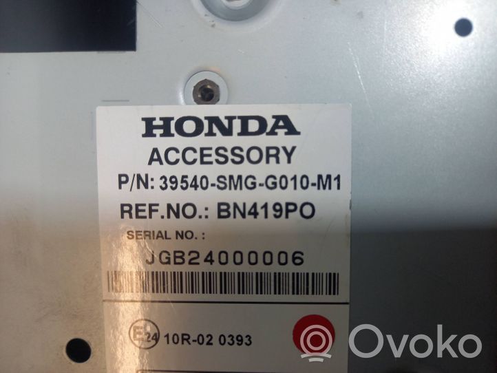 Honda Civic CD/DVD-vaihdin 39540SMGG010