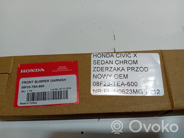Honda Civic X Listwa zderzaka przedniego 08F23TEA600