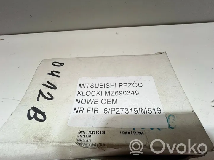 Mitsubishi ASX Klocki hamulcowe przednie MZ690349