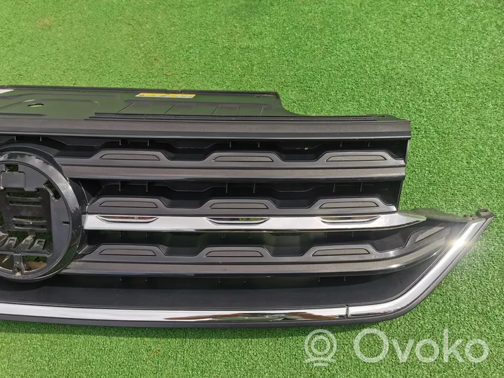 Volkswagen T-Cross Grille calandre supérieure de pare-chocs avant 2GM853653A