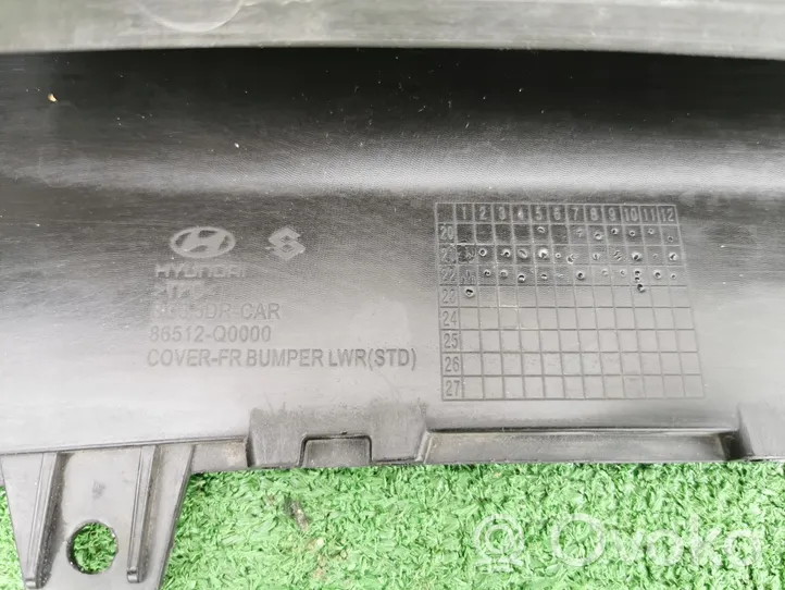 Hyundai i20 (BC3 BI3) Moulure de pare-chocs avant 86512-Q0000
