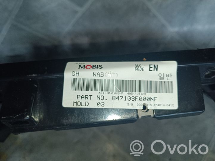 KIA Opirus Tableau de bord 847103F000NF