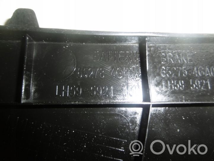 Infiniti Q50 Coperchio/tappo della scatola vassoio della batteria 652784GF0A