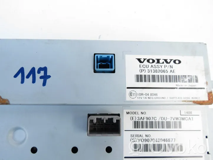 Volvo S60 Monitori/näyttö/pieni näyttö 31382065