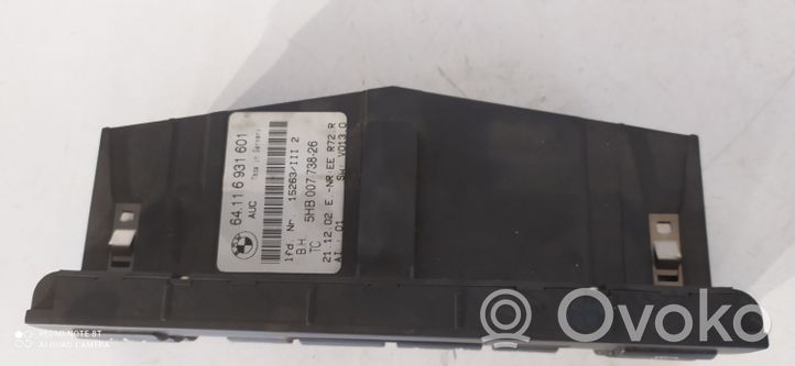 BMW 3 E46 Panel klimatyzacji 64116931601