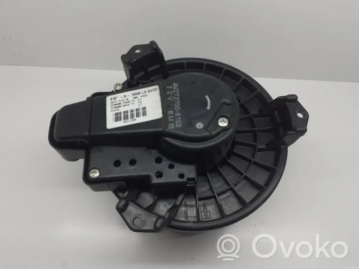 Toyota Avensis T270 Ventola riscaldamento/ventilatore abitacolo AV2727008103