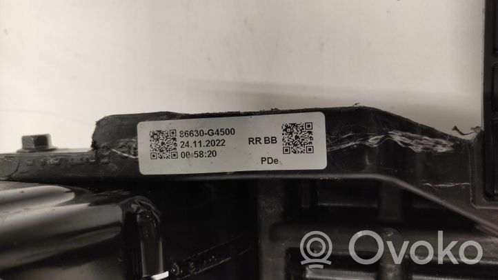 Hyundai i30 Traversa di supporto paraurti posteriore 86631-G4000