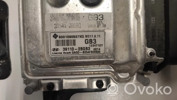Hyundai i30 Kit centralina motore ECU e serratura 39110-2BGB3