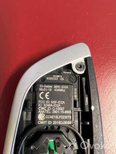 BMW X3 G01 Ignition key/card 9395333