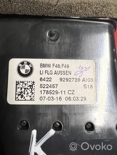 BMW X1 F48 F49 Šoninės oro grotelės 9292739