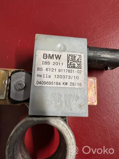 BMW X1 F48 F49 Minus / Klema / Przewód akumulatora 9117831