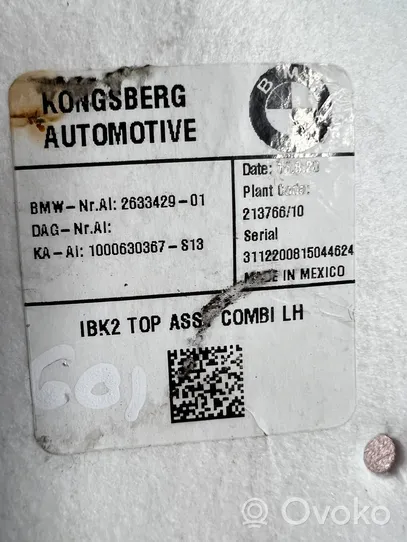 BMW X3 G01 Kita (-os) sėdynė (-ės) 2633429