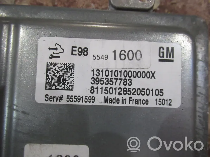 Opel Mokka Komputer / Sterownik ECU i komplet kluczy 55491600