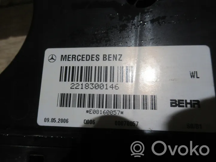 Mercedes-Benz S W221 Grille d'aération centrale 