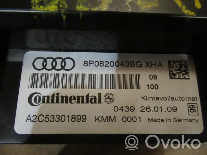 Audi A3 S3 8P Inne przełączniki i przyciski 