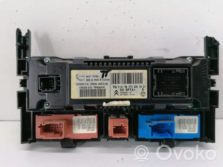 Citroen C5 Climate control unit 96573328YW