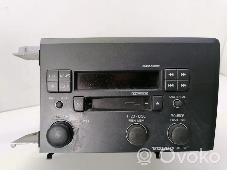 Volvo V70 Radio/CD/DVD/GPS-pääyksikkö 86331601