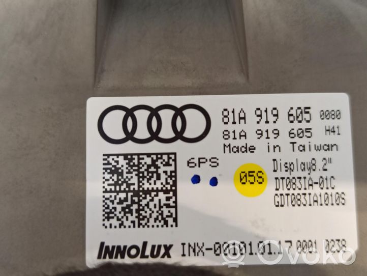 Audi Q2 - Monitori/näyttö/pieni näyttö 81A919605A