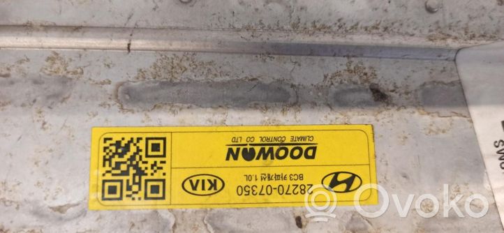 Hyundai Bayon Välijäähdyttimen jäähdytin 28270-07350