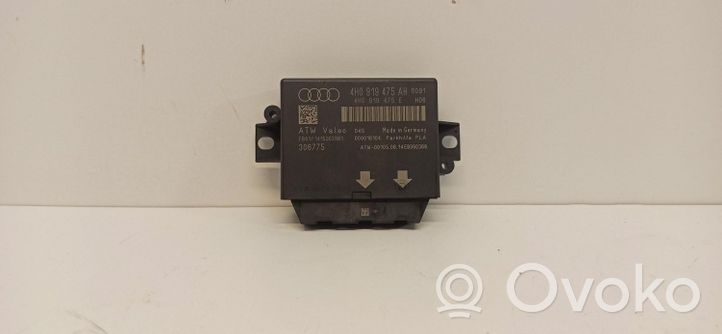 Audi A6 Allroad C7 Pysäköintitutkan (PCD) ohjainlaite/moduuli 4H0919475AH