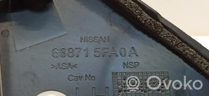 Nissan Micra K14 Lokasuojan päätylista 638715FA0A