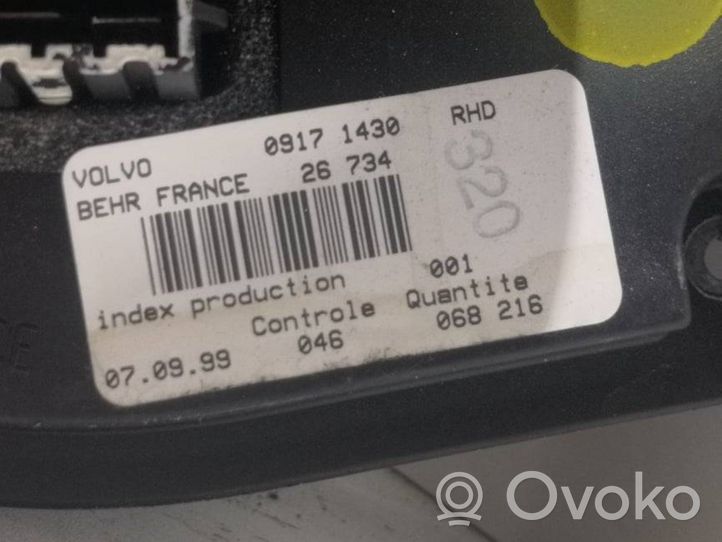 Volvo C70 Heater fan/blower 09171430