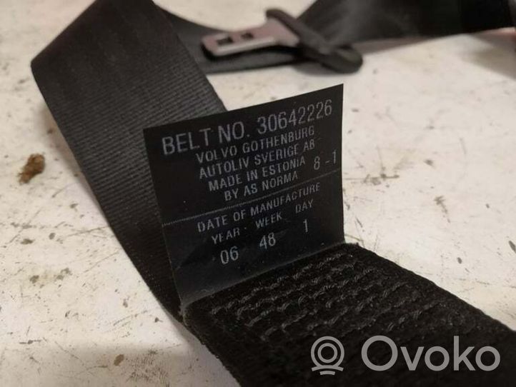 Volvo C30 Pas bezpieczeństwa fotela tylnego 30642226