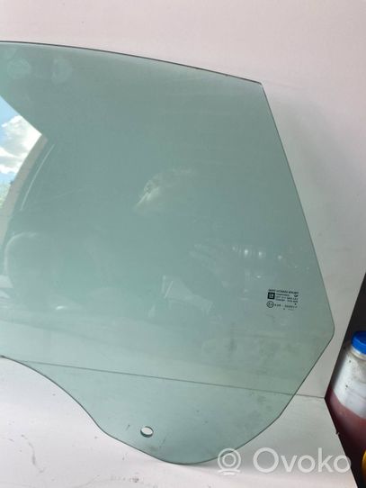 Opel Tigra B Front door window/glass (coupe) 43R000017