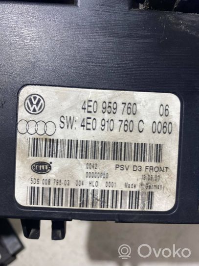 Audi A8 S8 D3 4E Altre centraline/moduli 4E0959760