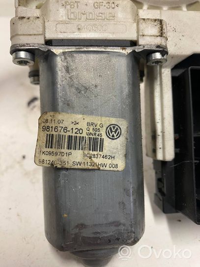 Volkswagen PASSAT B6 Moteur de lève-vitre de porte avant 3C2837462H