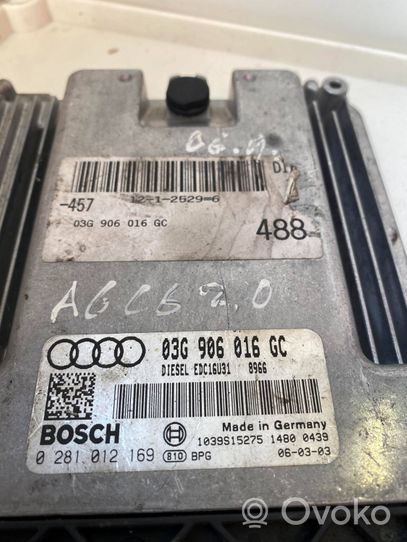 Audi A6 S6 C6 4F Moottorin ohjainlaite/moduuli 03G906016GC