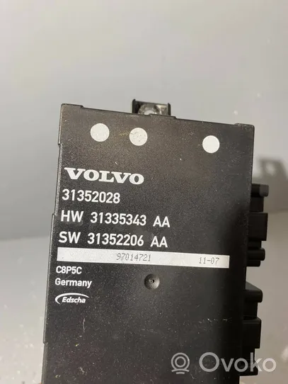 Volvo XC60 Bagažinės dangčio valdymo blokas 31352028