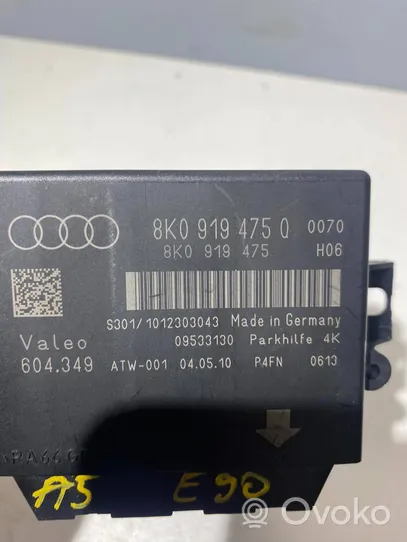 Audi A5 Sportback 8TA Parking PDC control unit/module 8K0919475Q