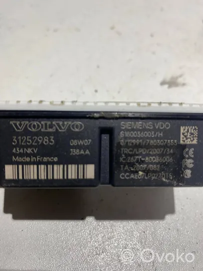 Volvo S40 Door central lock control unit/module 31252983