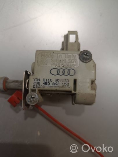 Audi A8 S8 D3 4E Verrouillage du bouchon du réservoir de carburant 4F0862150