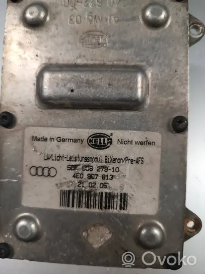 Audi A8 S8 D3 4E Priekšējais lukturis 4E0907813