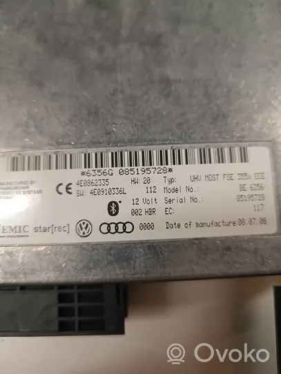 Audi Q7 4L Kiti valdymo blokai/ moduliai 4E0862335