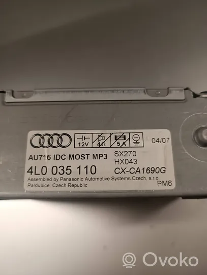 Audi Q7 4L Unità principale autoradio/CD/DVD/GPS 4L0035110