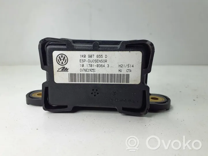 Skoda Octavia Mk2 (1Z) Sensore di imbardata accelerazione ESP 1K0907655D