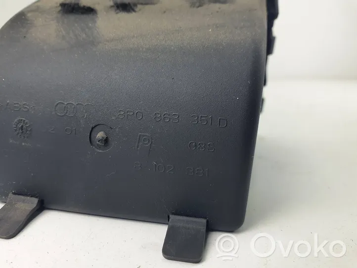 Audi A3 S3 8P Inne części wnętrza samochodu 8P0863351D