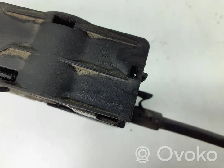 Volkswagen PASSAT B6 Chiusura/serratura vano motore/cofano 3C1823487