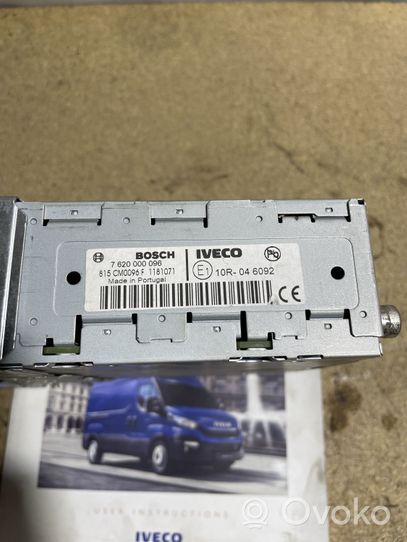 Iveco Daily 6th gen Panel / Radioodtwarzacz CD/DVD/GPS 7620000096