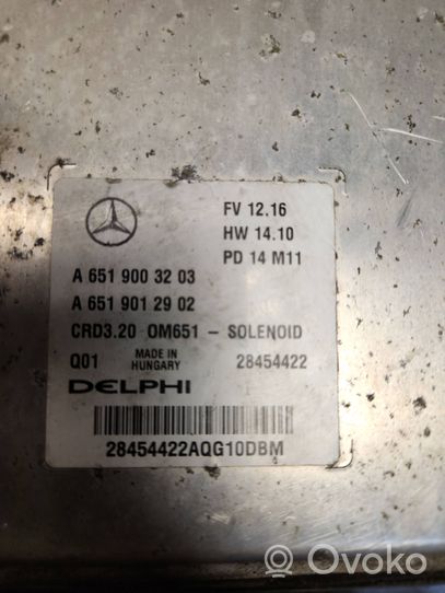 Mercedes-Benz Sprinter W906 Sterownik / Moduł ECU A6519003203